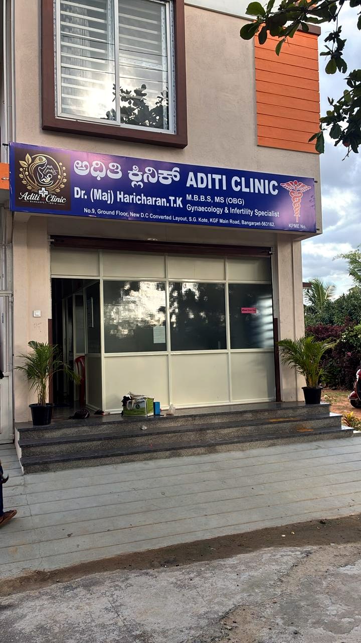Aditi Clinic front at Bangarpet